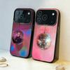 Чехол для телефона D-Disco Ball Art для iPhone17 16 15 14 13 12 Pro Max Серый Черный Матовый Лазерный Металлик Аврора Funda