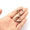 High Quality Horseshoe Buckles Titanium Alloy Carabiner 2 Sizes Keychain Hook  Outdoor Accessories