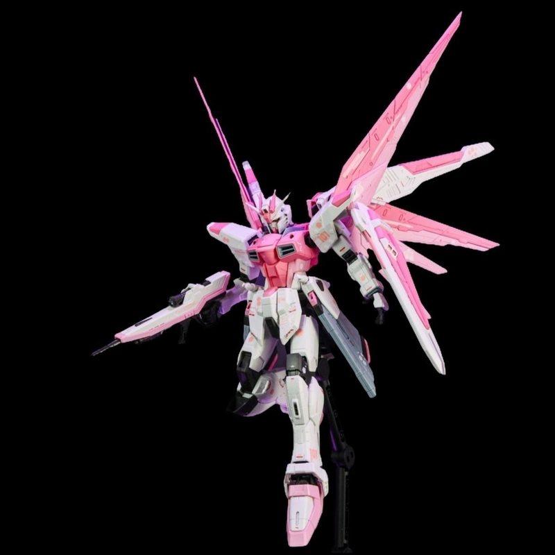 SUPA FM1/100 Statue Freedom Sakura Pink Colorway Shanghai Mech Assembly Model Kit Action Figures Desktop Ornament Boy Puzzle Toy