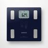 OMRON Weight and Body Composition Meter Body Scan Dark Blue KRD-203-DB Automatic Recognition Starts Measurement Just by Riding Thin Design
