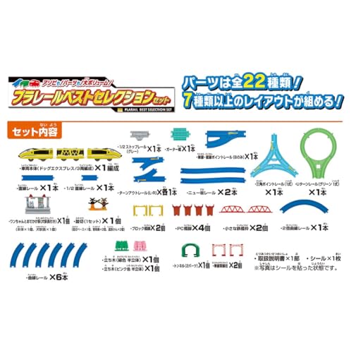 Takara Tomy PLARAIL Best Selection Set, Trains, To