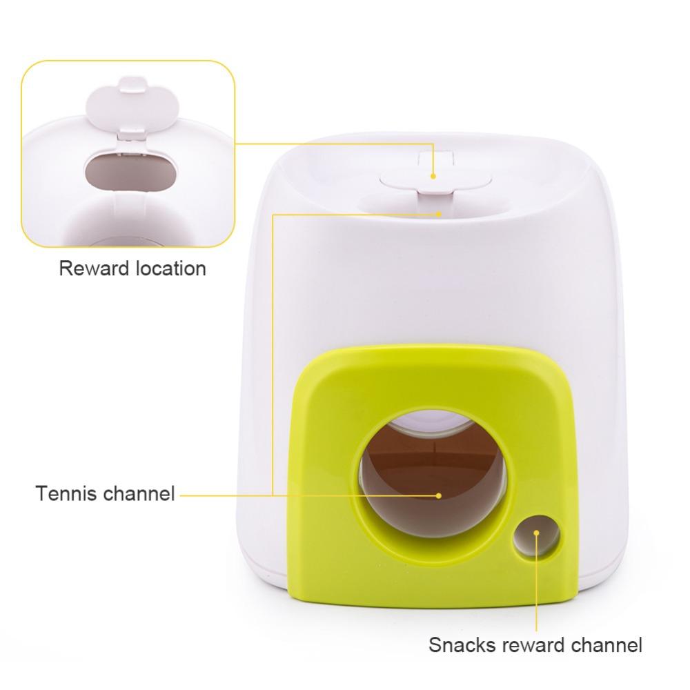 2Pcs Durable Dog Ball Rolling Machine Elastic Tennis Ball Interactive Pet Toy Pet Exercise