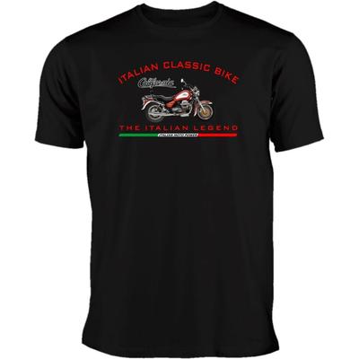 Мужская и женская хлопковая футболка California Moto Guzzi с коротким рукавом, футболка класса люкс, хип-хоп, уличная одежда Y2k, топы, мужская одежда