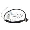 Clutch Cable Quadrant And Firewall Adjuster Kit 6061-T6 Billet For Mustang 96-04