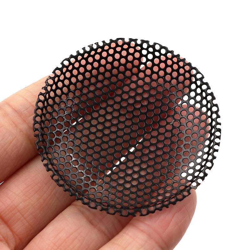 2 шт. 2 дюйма крышка динамика аудио декоративная круглая металлическая сетка решетка