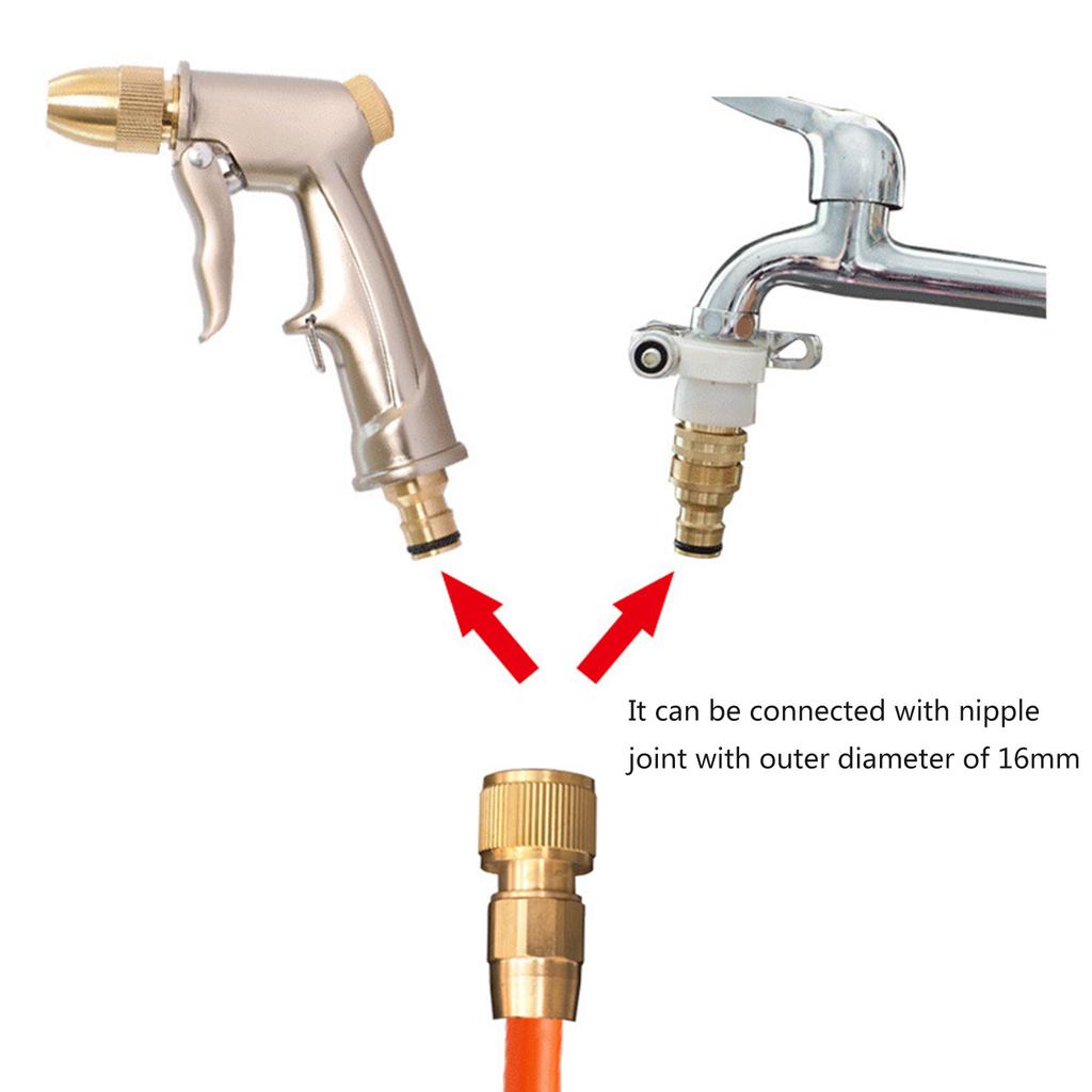 3/8-дюймовый латунный телескопический соединитель для труб, соединители для водопроводных труб, расширяемые выдвижные фитинги для мойки автомобилей