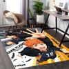 1pc Haikyuu!! Kageyama Tobio and Hinata Shoyo Office Chair Mat, Anime Cartoon Design, Non-Slip Carpet for Home Decor, Suitable for All Seasons, Perfec