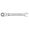 TONE Swivel Quick Ratchet Combination 10mm Jaw Opening RMFQ-10 Wrench,