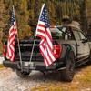For Universal SUV Jeep Truck 2 Inch Receiver Hitch Mount Extended Flag Pole Holder Tow Rear Bracket Accessory Off Road ATV UTV
