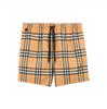 Burberry SS23 Плиссированные мужские плавки оранжевые