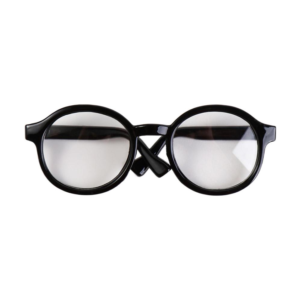 1.1cm 9cm Transparent Plastic Glasses For 1/1 1/1 1/1 BJD Blyth Doll Labubu Plush Toy EXO Doll Sunglasses DIY Accessories