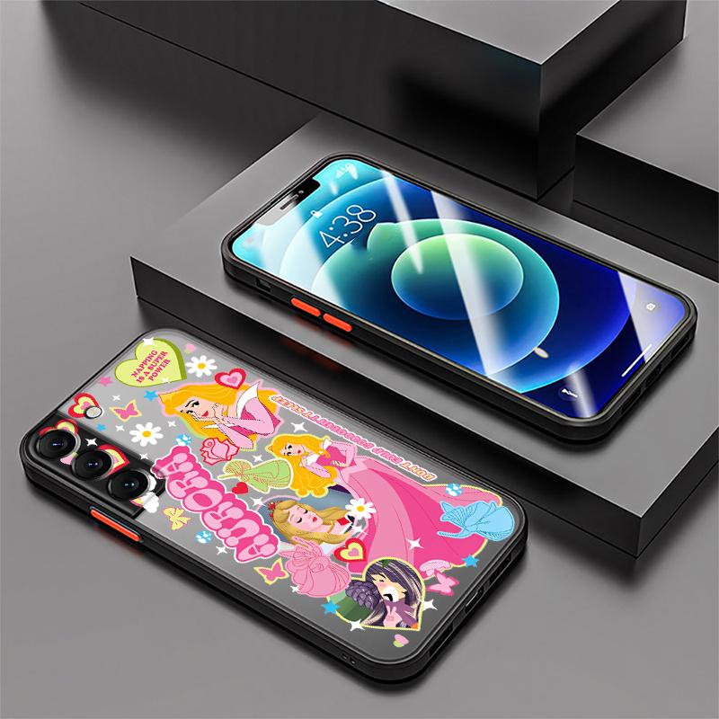 Aurora Cinderella Funda Phone Cover Case for Samsung Galaxy S26 S21 S20 S25 Ultra Note 20 10+ S22 S23 FE S24 Plus