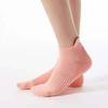 1 Pair Yoga Socks Elastic Sweat Absorption Moisture Removal Foot Wearing Cotton Back