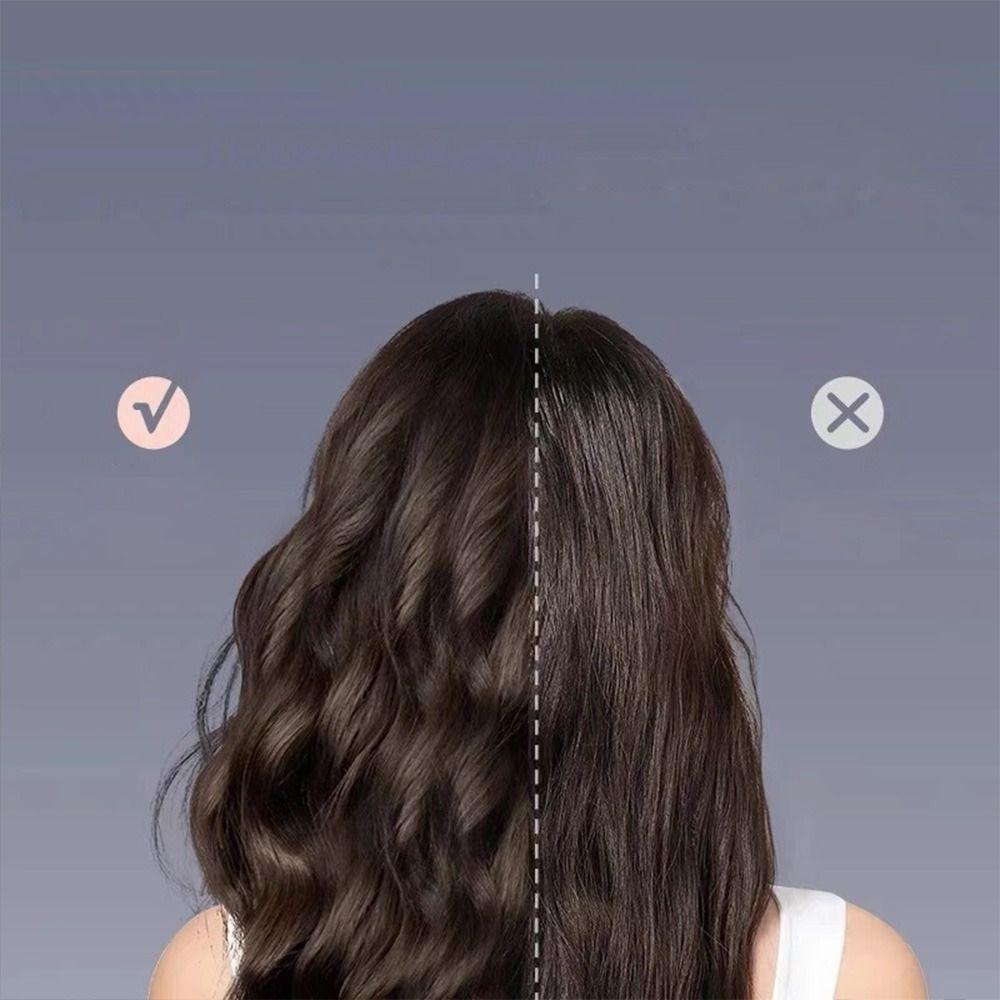 Легко чистящаяся двухрядная расческа с крупными зубьями, легкая расческа для укладки волос, расческа для прикорневого объема