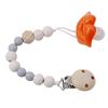 Baby Woodiness пустышка-зажим для пустышки-цепочки с бусинами-игрушка-зажим для соски-пустышки