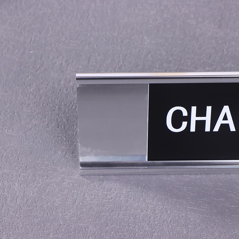 Карточка должности Координатор хаоса Офисный декор Настольная табличка Смешные таблички Рабочие принадлежности для женщин Металлическая именная табличка