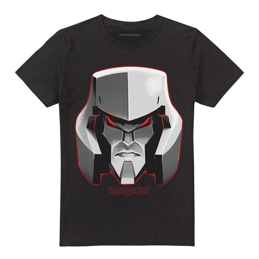 Transformers Unisex Adult Generations Megatron Face T-Shirt
