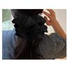 Ruffle High Elastic Hair Bands Girls French Vintage Elegant Hairbands Ribbon Hair Ties Women Girls Cute Hair Styling Accessories