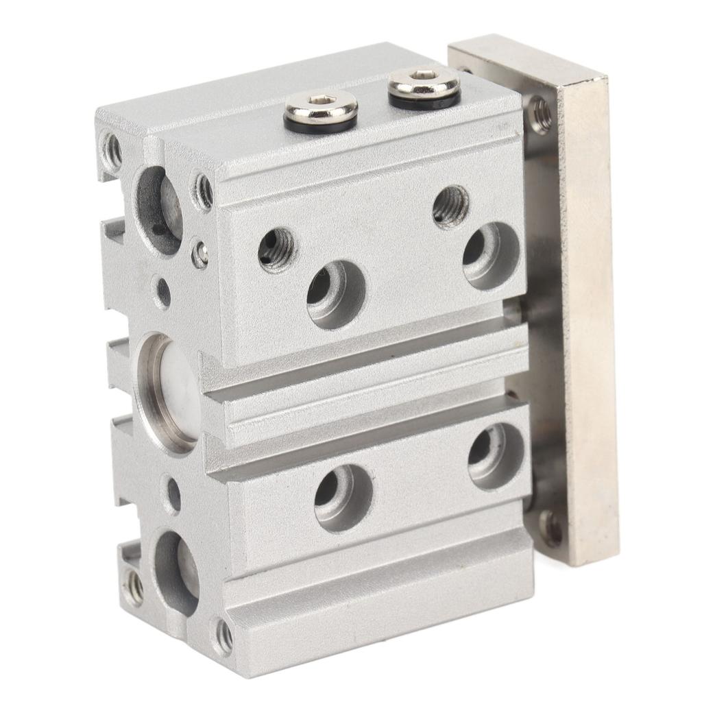 Пневматический цилиндр 3 поршневых штока 3 вала двойного действия 0,15?1.0 МПа TCM12 10S Аксессуар