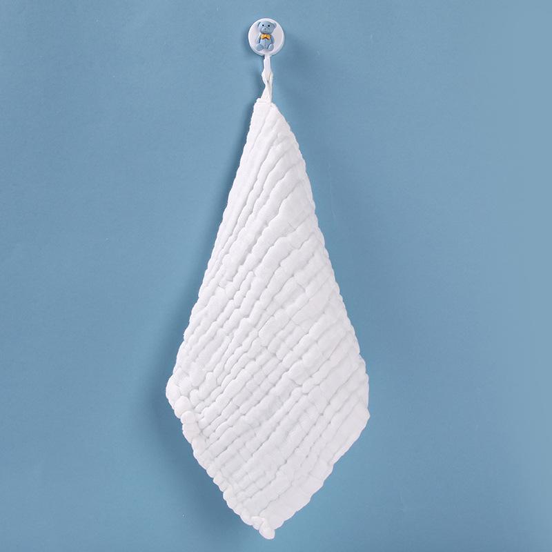 Мультяшное мягкое впитывающее 6-слойное детское марлевое банное полотенце - Детская махровая салфетка из чистого хлопка