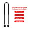 Ремешок для наушников для Beats Studio Buds Ремешок против потери Силиконовый шнурок для Bluetooth-совместимых наушников Силиконовый шнурок