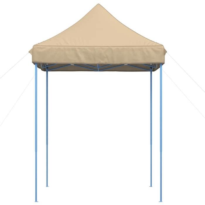 VidaXL Folding Pop-Up Party Tent Beige 200x200x306 Cm, Tent, Awning Tent, Gazebo Awning, Gazebo Tent, 4004983