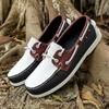 Мужские парусные туфли ручной работы из натуральной кожи с мягкой подошвой, низкие ремешки, деловые туфли-дерби для отдыха, размер 39-46