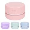 Desktop Vacuum Cleaner Portable Handheld Desk Cleaner for Crumbs Debris Pencil Shavings Snack Paper Eraser