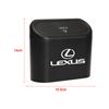 2026 Hot Interior Stickers Car Trash Can Storage Box Vehicle Multifunctional Garbage Dust Case For Lexus RX 300 IS 250 300 GX 40