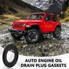 10x прокладок для слива масла в двигатель автомобиля для Ford Mazda Volvo Jaguar Landrover, винт масляного поддона, шайба, резиновая прокладка