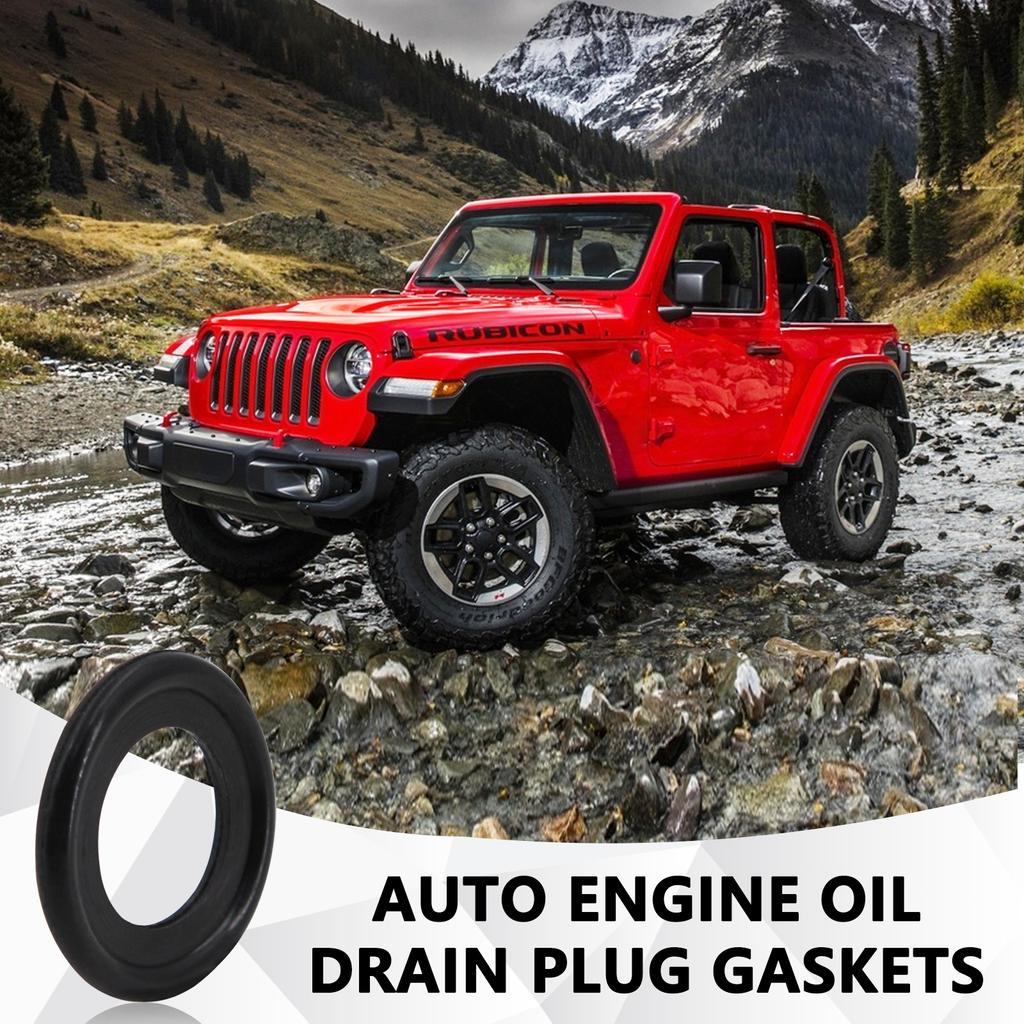 10x прокладок для слива масла в двигатель автомобиля для Ford Mazda Volvo Jaguar Landrover, винт масляного поддона, шайба, резиновая прокладка