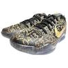 Nike Kobe 11 Mamba Day ID Graffiti Low Basketball Shoes Men Sneaker Black Gold 865773-991