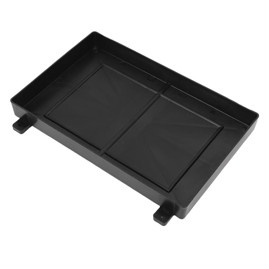 Marine Battery Tray 12V Boat Battery Holder with Hold Down Strap for RV Trailer Yatch