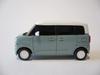 SUZUKI Wagon R Smile Машинка с механизмом обратного хода Миниатюрная машинка Металлический Белая крыша Сине-голубой Двухцветный