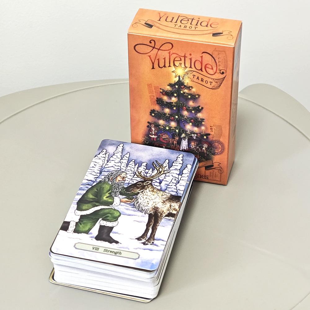 10,3*6 см Рождественское Таро 78 шт. Карт Надежда, Тепло и Таро Приветствие для самого чудесного времени года