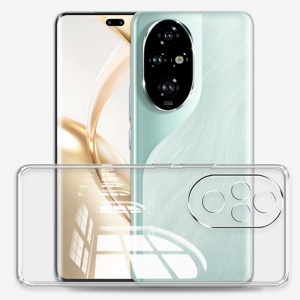 Чехол для Honor 200 Pro, прозрачный силиконовый мягкий чехол для телефона Honor200, прозрачный защитный противоударный чехол для Honor 200 LiteFunda