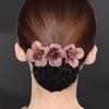 The Head Flight Attendant Korean Style Headdress Hair Accessories Women Hairpin Bow Bun Net Snood