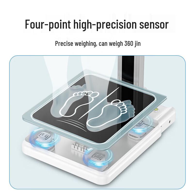 Meilen All-in-One Smart Body Fat & Height Measurement Scale