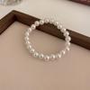 Elegant Lovely French Sweet Fashion Jewelry Female Elastic Bracelet Pearl Korean Style Bracelet