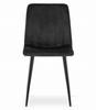 LAVA chair - black velvet x 1