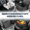 Складное автомобильное сиденье Melphoe, 30 л, большой объем, двойное использование в качестве поясничной подушки, предотвращает. Подходит для различных применений в автомобиле. Хранение, Хранение,
