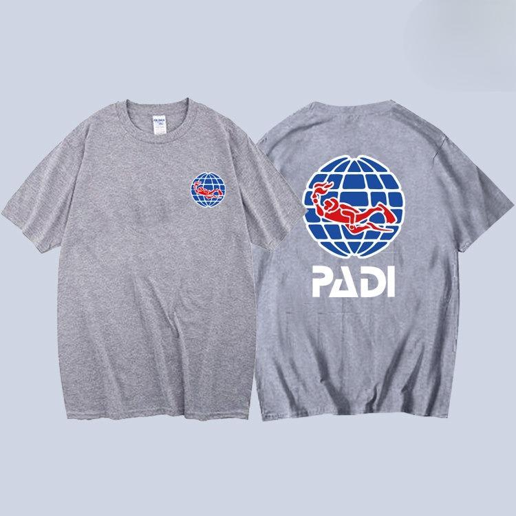 CMAS World Underwater Association PADI Diving Instructor Association Tshirt Unisexs Clothing and Womens 2026 Summer New T Shirt