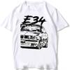 I Love Germany Turbo E34 M5 E36 E30 E92 Fan T-Shirt Men Short Sleeve Hip Hop Boy Casual Tops Funny E28 E30 Car Design White Tees