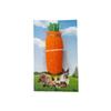 Игрушка для попугая в форме морковки, натуральная мочалка