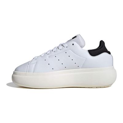 Stan Smith Белые черные женские кроссовки на платформе Cloud-White Off-White Core-Black IE0450