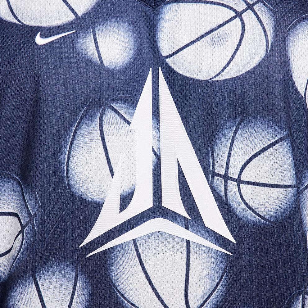 Nike Баскетбольная майка Dri-Fit DNA с V-образным вырезом без рукавов для мужчин, синяя FN2977-085