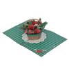 3D рождественские открытки Цветочная корзина Изысканные детали Всплывающие поздравительные открытки с конвертом для подарков Их