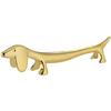 Sato Metal Industry SALUS Knife Rest Dachshund Gold