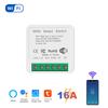 Tuya WiFi Умный выключатель 2-стороннее управление Автоматический выключатель Реле Модуль 220В 110В 16А Приложение Smart Life Голосовое управление Работает с Alexa Google Home