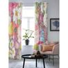 Roses Tulips Vintage Pattern Window Curtain For Living Room Bedroom Decoration Curtains Luxury Kitchen Valance Curtains